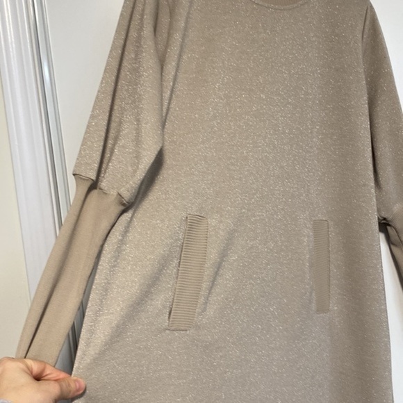 Tricot/ knotwear Invee Modest Dress Size 2 ( 8-12)  gold/sand - Picture 3 of 7